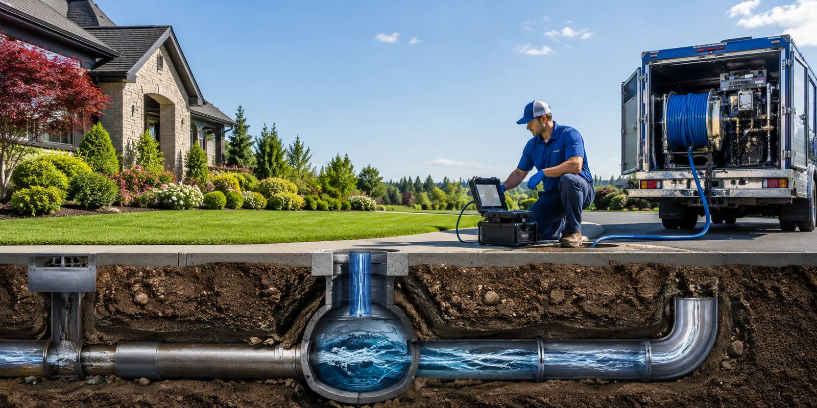 Drainage restoration information for Dow City, IA